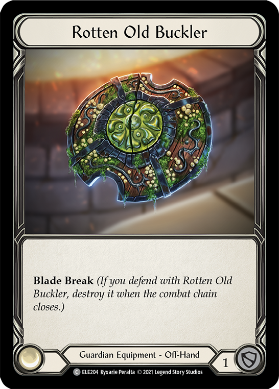 Rotten Old Buckler [Tales of Aria 1st Edition] 1st Edition Normal