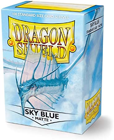DRAGON SHIELD SLEEVES MATTE SKY BLUE 100CT