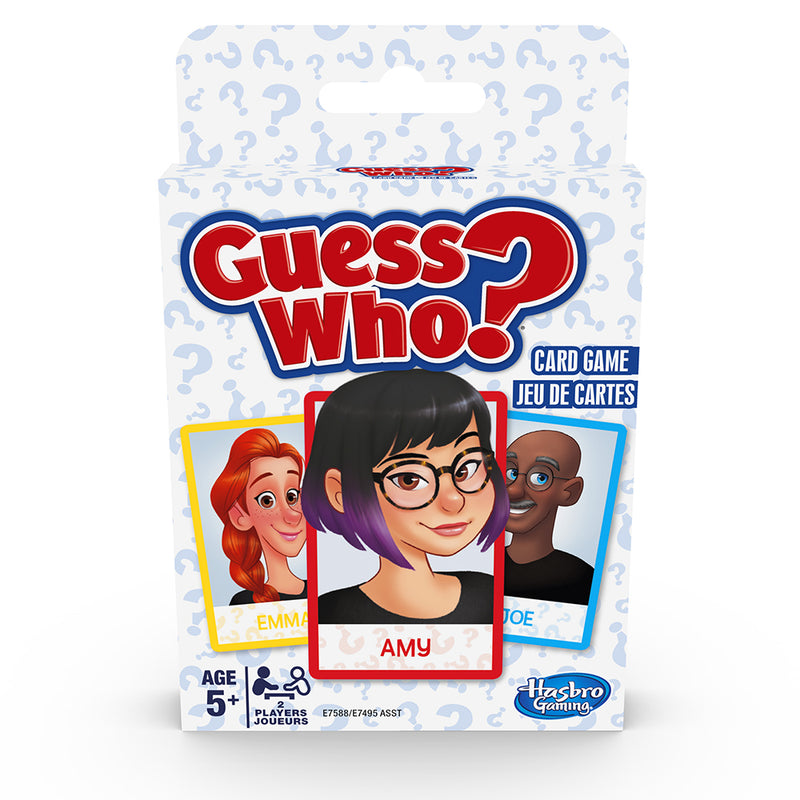 Jeu de cartes classique - Guess Who Version bilingue