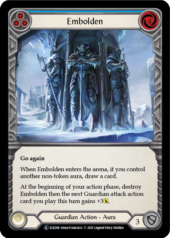 Embolden (Blue) [Tales of Aria Unlimited] Unlimited Rainbow Foil