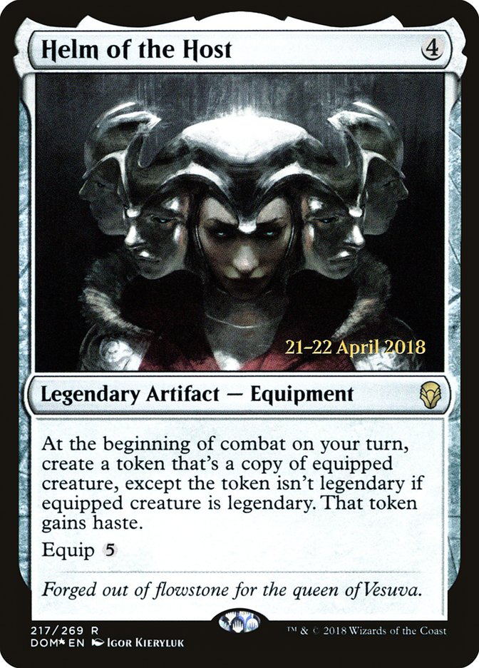 Helm of the Host [Dominaria Prerelease Promos]
