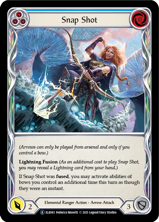 Snap Shot (Blue) [Tales of Aria Unlimited] Unlimited Normal