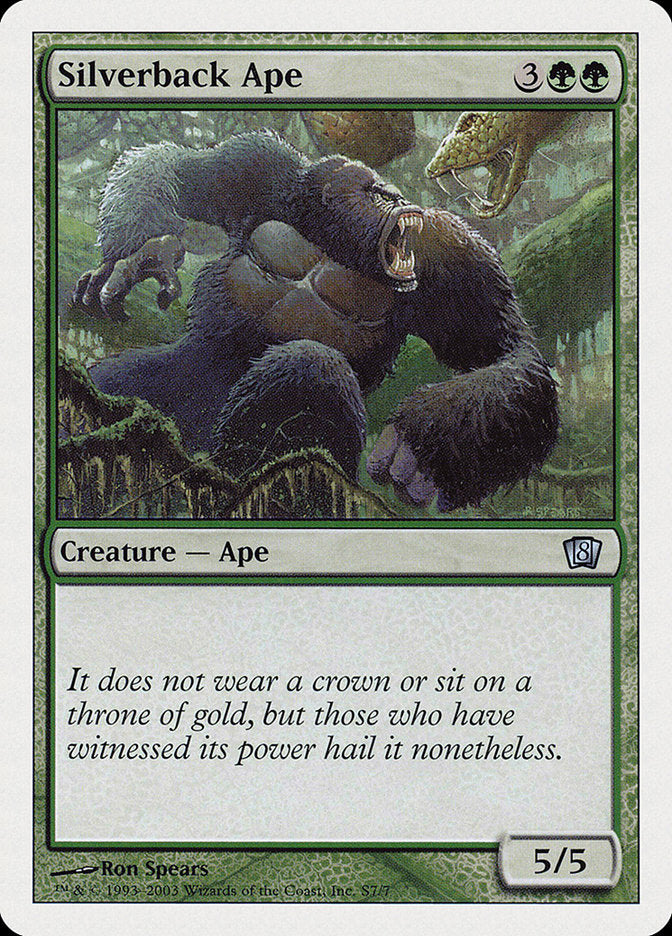 Silverback Ape (S7) [Eighth Edition]