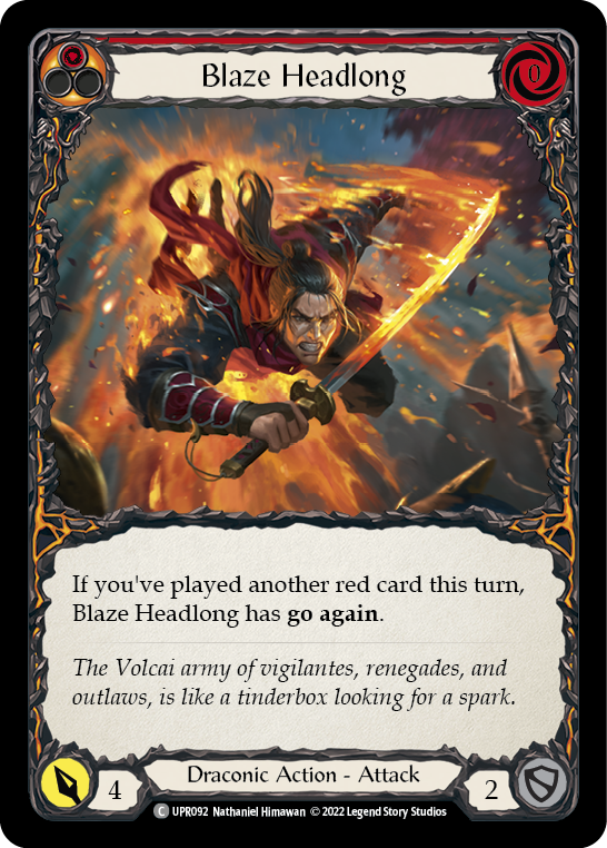 Blaze Headlong [Uprising]