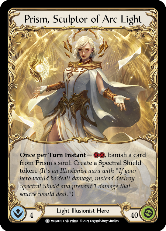 Prism // Prism, Sculptor of Arc Light [Monarch 1st Edition] 1st Edition Normal