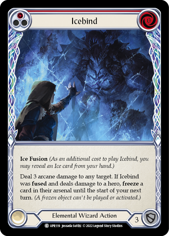 Icebind (Red) [Uprising] Rainbow Foil