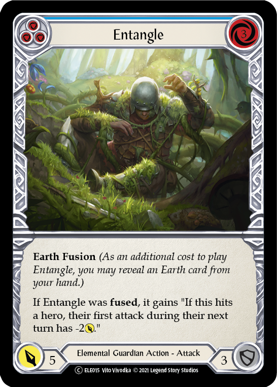 Entangle (Blue) [Tales of Aria Unlimited] Unlimited Rainbow Foil