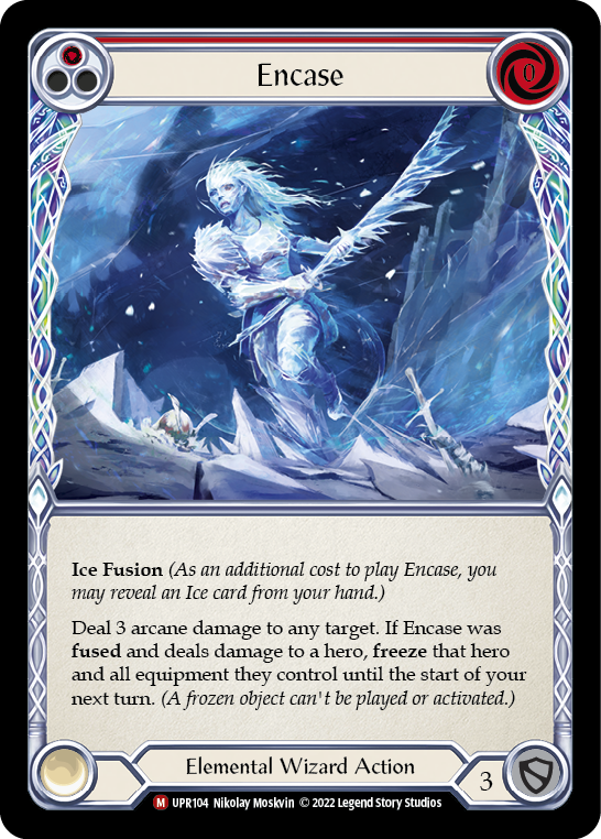 Encase [Uprising] Rainbow Foil