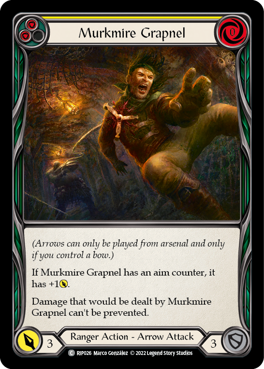Murkmire Grapnel (Yellow) [Outsiders] (Riptide Blitz Deck)