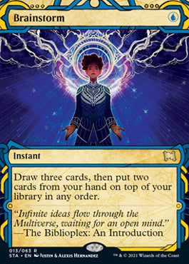 Brainstorm (Foil) [Strixhaven: School of Mages Mystical Archive]