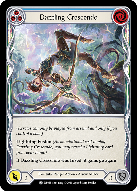 Dazzling Crescendo (Blue) [Tales of Aria 1st Edition] 1st Edition Normal