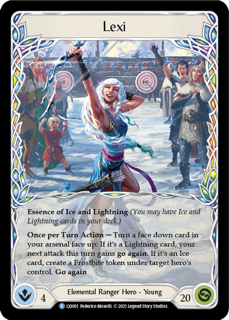 Lexi [Tales of Aria Blitz Deck] 1st Edition Rainbow Foil