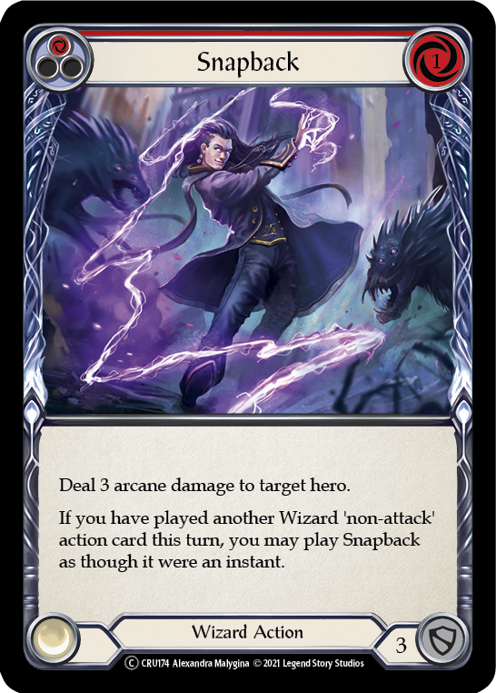 Snapback (Red) [Crucible of War Unlimited] Unlimited Normal