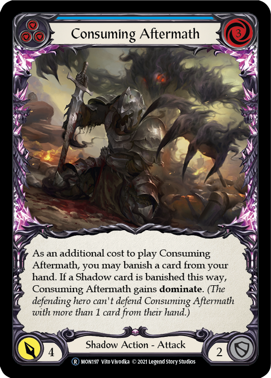 Consuming Aftermath (Blue) [Monarch Unlimited] Unlimited Normal