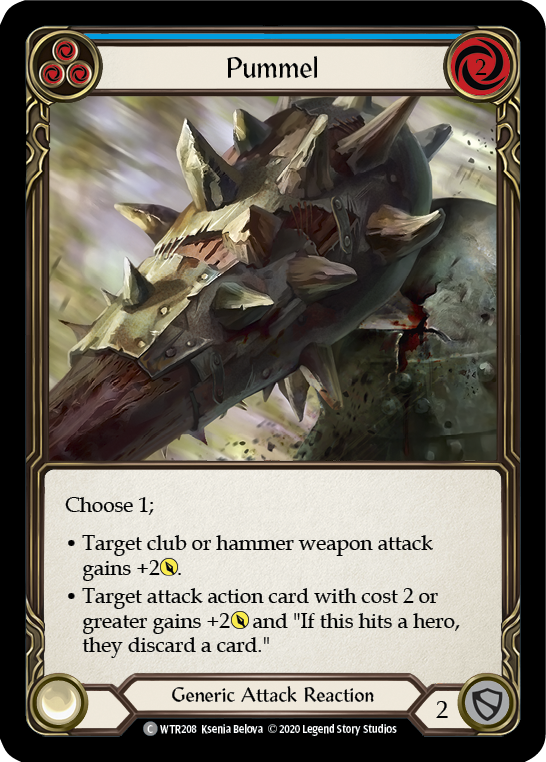 Pummel (Blue) [Welcome to Rathe Unlimited] Unlimited Rainbow Foil