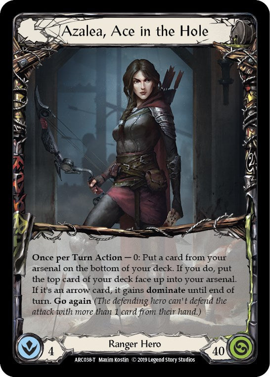 Azalea, Ace in the Hole // Dash [Arcane Rising 1st Edition]