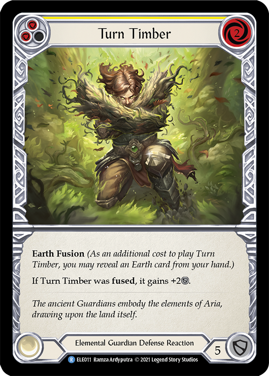 Turn Timber (Yellow) [Tales of Aria 1st Edition] 1st Edition Normal