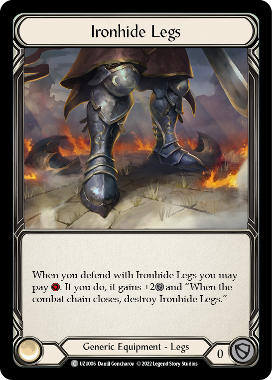 Ironhide Legs [Outsiders] (Uzuri Blitz Deck)