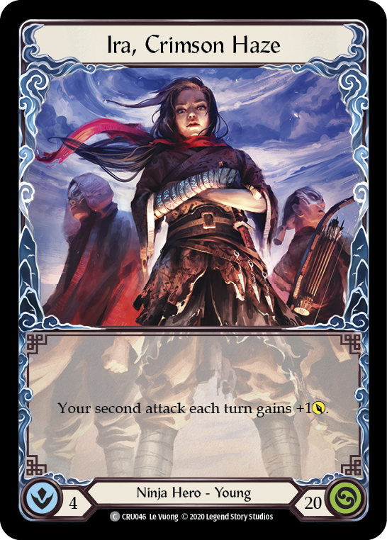 Ira, Crimson Haze [Crucible of War 1st Edition] 1st Edition Rainbow Foil