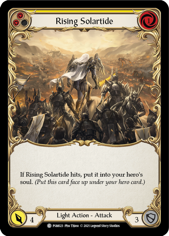 Rising Solartide (Yellow) [Monarch Blitz Deck]