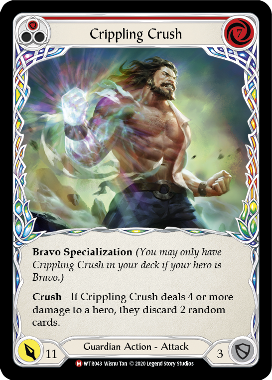 Crippling Crush [Welcome to Rathe Unlimited] Unlimited Rainbow Foil