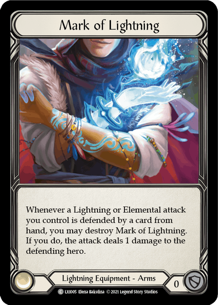 Mark of Lightning [Tales of Aria Blitz Deck] 1st Edition Normal