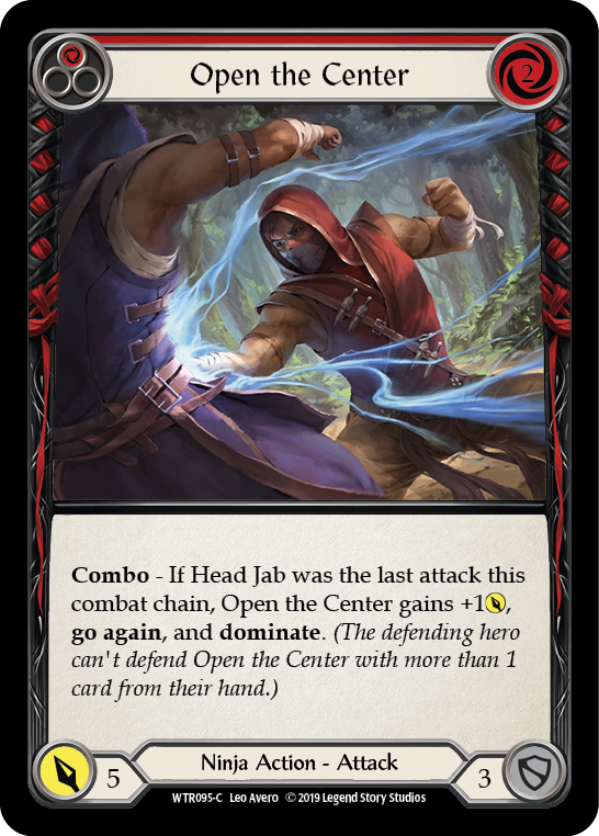 Open the Center (Red) [Welcome to Rathe 1st Edition] Alpha Print Rainbow Foil