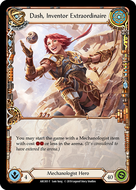Dash, Inventor Extraordinaire // Death Dealer [Arcane Rising 1st Edition] 1st Edition Normal