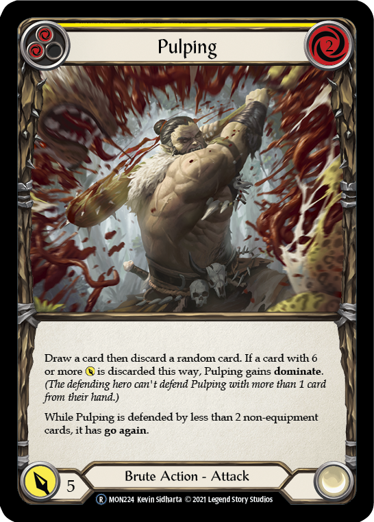 Pulping (Yellow) [Monarch Unlimited] Unlimited Normal