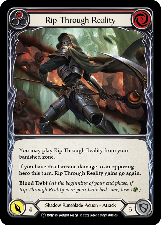 Rip Through Reality (Red) [Monarch Unlimited] Unlimited Normal