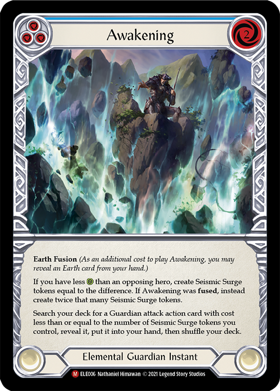 Awakening [Tales of Aria 1st Edition] 1st Edition Rainbow Foil