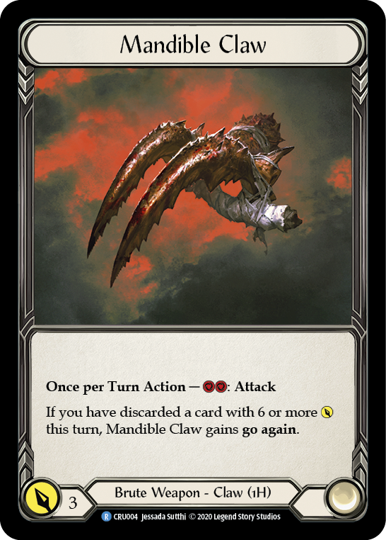 Mandible Claw [Crucible of War 1st Edition] 1st Edition Normal
