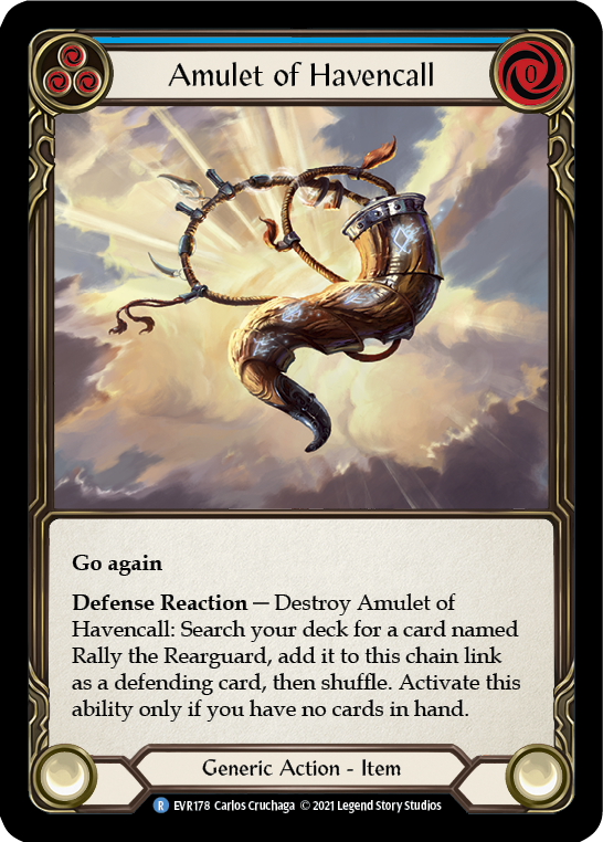 Amulet of Havencall [Everfest] 1st Edition Normal