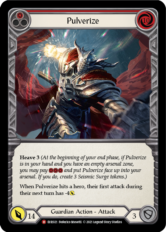 Pulverize [Everfest] 1st Edition Normal