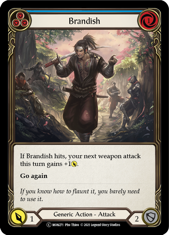 Brandish (Blue) [Monarch Unlimited] Unlimited Normal