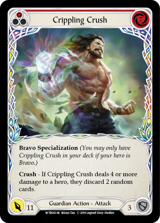Crippling Crush [Welcome to Rathe 1st Edition] Alpha Print Rainbow Foil