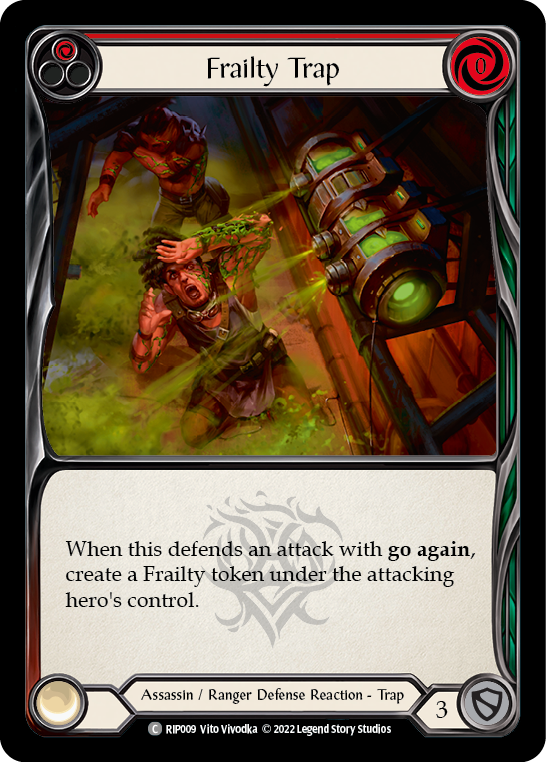Frailty Trap (Red) [Outsiders] (Riptide Blitz Deck)