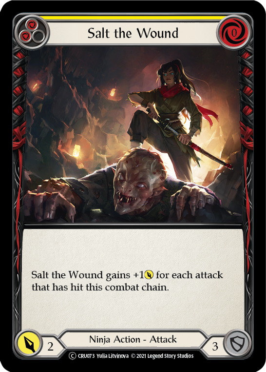Salt the Wound [Crucible of War Unlimited] Unlimited Rainbow Foil