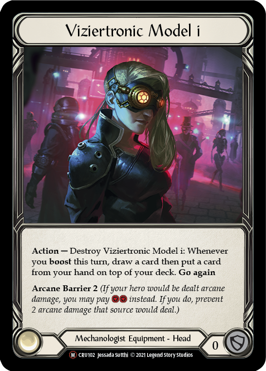 Viziertronic Model i [Crucible of War Unlimited] Unlimited Rainbow Foil