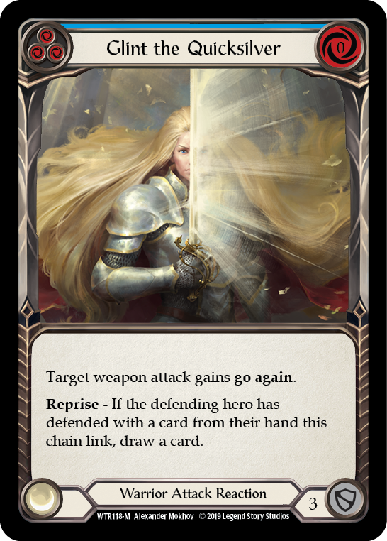 Glint the Quicksilver [Welcome to Rathe 1st Edition] Alpha Print Rainbow Foil