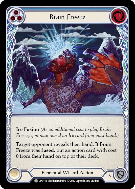 Brain Freeze (Blue) [Uprising] Rainbow Foil