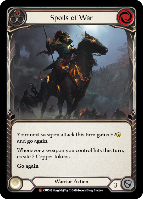 Spoils of War [Crucible of War 1st Edition] 1st Edition Rainbow Foil