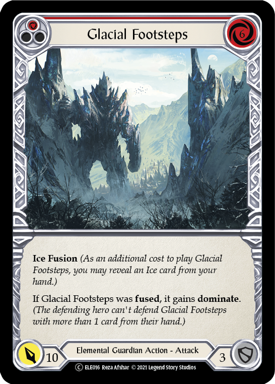 Glacial Footsteps (Red) [Tales of Aria Unlimited] Unlimited Normal