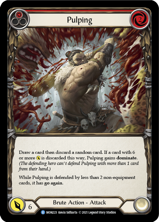 Pulping (Red) [Monarch 1st Edition] 1st Edition Normal