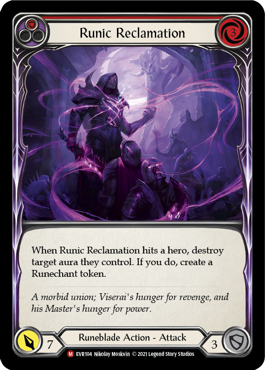 Runic Reclamation [Everfest] 1st Edition Rainbow Foil