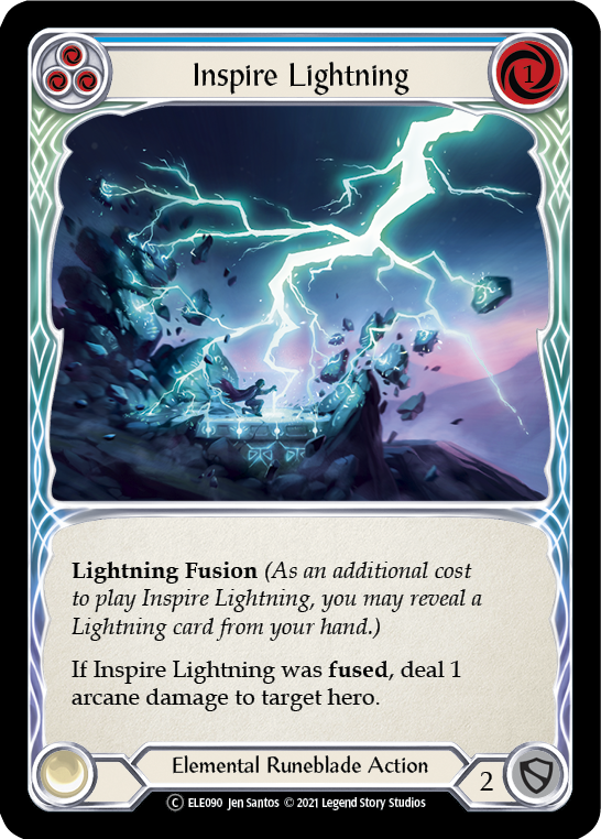 Inspire Lightning (Blue) [Tales of Aria Unlimited] Unlimited Normal