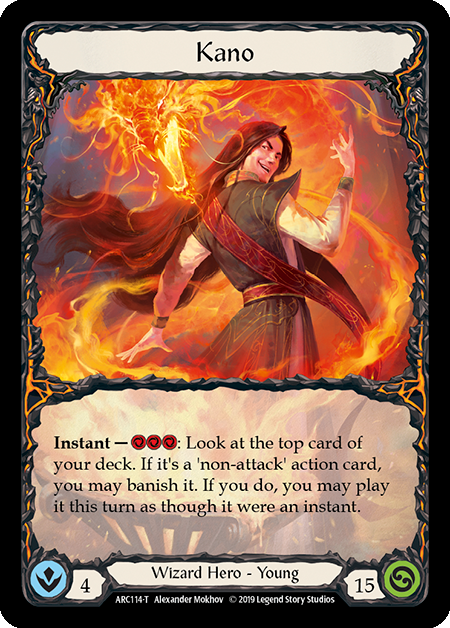 Death Dealer // Kano [Arcane Rising 1st Edition] 1st Edition Normal