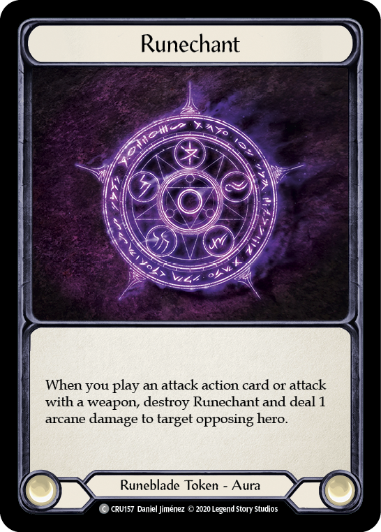 Runechant [Crucible of War 1st Edition] 1st Edition Rainbow Foil