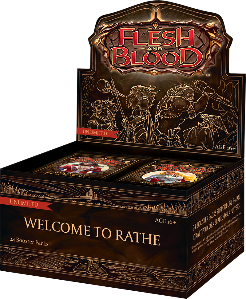 FLESH AND BLOOD WELCOME TO RATHE-UNLIMITED-BOOSTER BOX