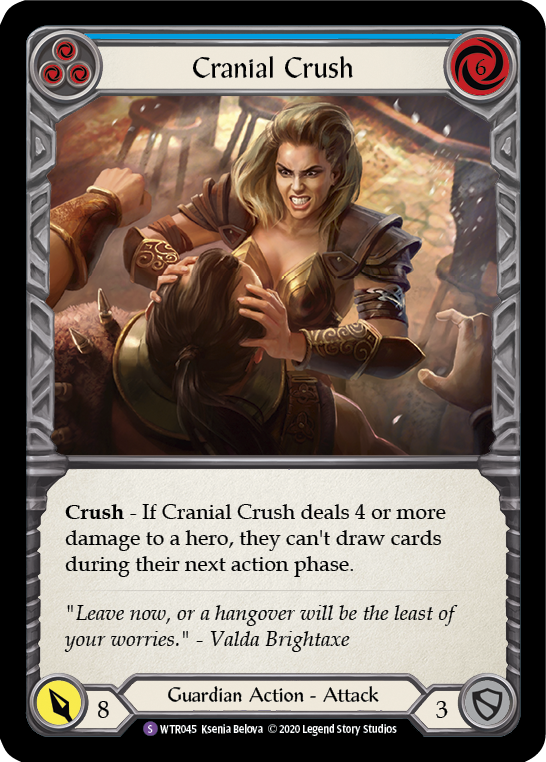 Cranial Crush [Welcome to Rathe Unlimited] Unlimited Rainbow Foil